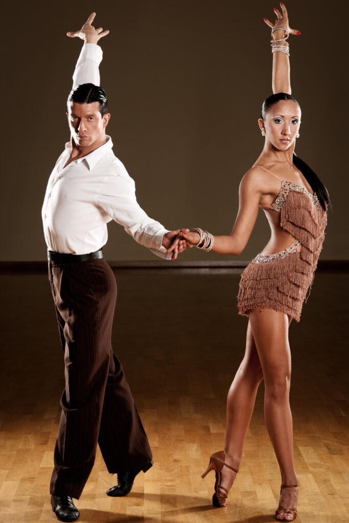 Dance Cult Studio Latin social party with dancers mingling and having fun